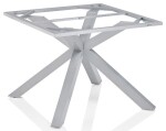 KETTLER Stolová kostra X-LEG 95x95 cm - stříbrná