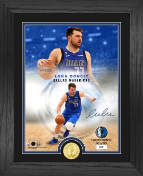 Highland Mint Obraz Dallas Mavericks NBA Luka Dončić Coin Photo Mint