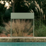 Ferm Living Stojan na květiny Plant box Tea Green, zelená barva