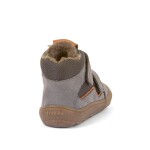 Dětské zimní barefoot boty TEX WOOL Gray, Froddo, G3110254-3W, šedá - 24