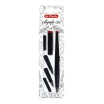 Herlitz Kaligrafické pero plnící / sada / černá (8623001)