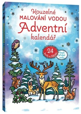 Kouzelné malování vodou Adventní kalendář - Abigail Wheatley