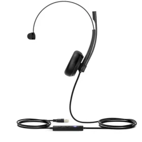 Yealink UH34 Mono (MS Teams) černá / Mono náhlavní souprava / mikrofon / USB-A / kabel 1,2 m (1308014)