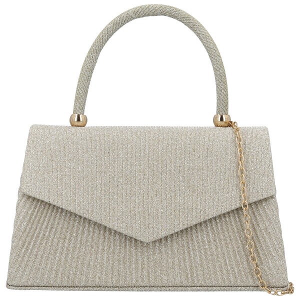 Módní dámská plesová kabelka Michelle Moon Adriel, zlatá