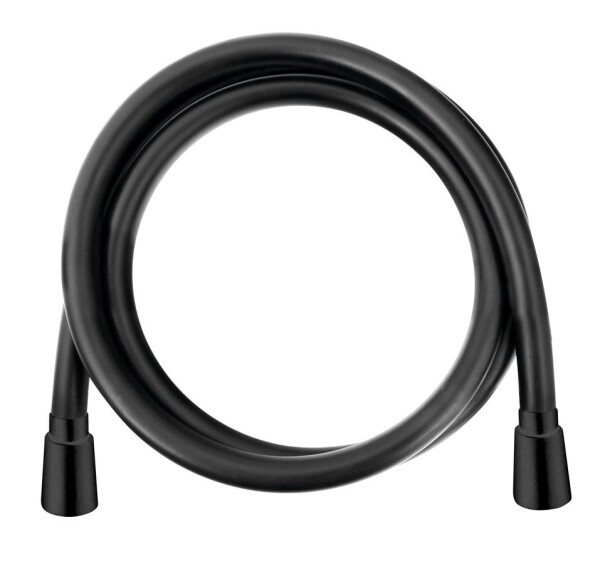 SAPHO - SOFTFLEX plastová sprchová hadice, 150cm, černá mat 1208-17