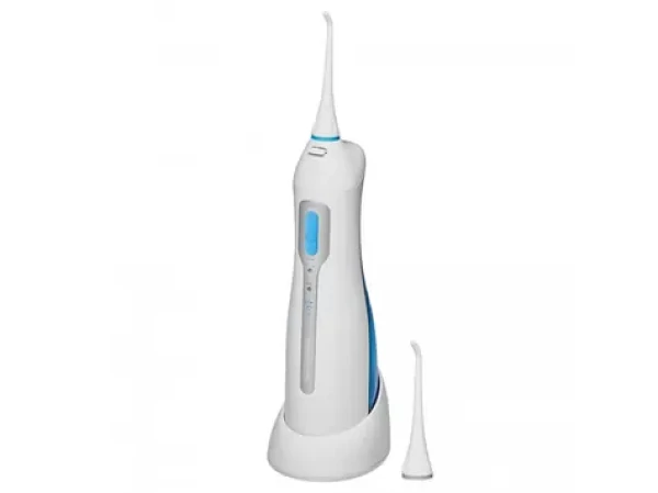 ProfiCare PC-MD 3026 bílá / Ústní sprcha / 2 trysky / 3 úrovně tlaku / IPX7 / objem nádržky 150ml / nabíjecí stanice (PC-MD 3026)