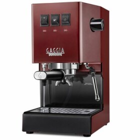 Gaggia pákový kávovar New Classic Plus Evo červená