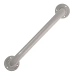 MSV SAFE šedo-hnědé / Madlo do koupelny / ocel / 40 cm / nosnost 50 kg