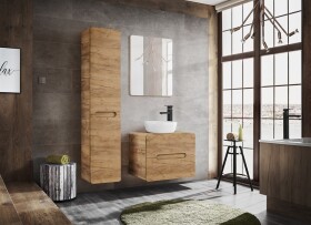 COMAD - Skříňka pod umyvadlo na desku 60cm 2 zásuvky ARUBA CRAFT 5907611649145