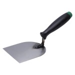 Lžíce štukatérská, 100 mm uhlíková ocel, dvoukomponentní rukojeť, STALCO