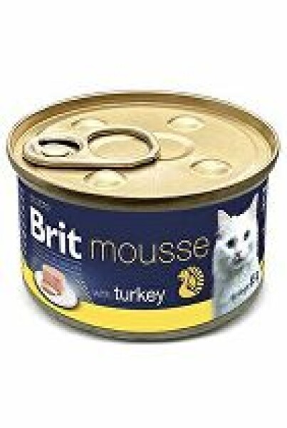 Brit Premium Cat by Nature Mousse Turkey 85g