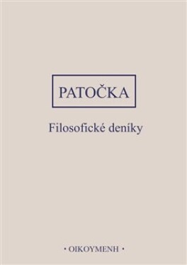 Filosofické deníky Jan Patočka