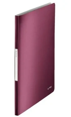 Leitz Style A4 Katalogová kniha 40 kapes granátově červená / PVC (39590028)