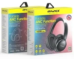 Awei A996 Pro černá / Sluchátka přes hlavu / ANC / Bluetooth 5.3 / 40mm / AUX / microSD (A996 Pro)