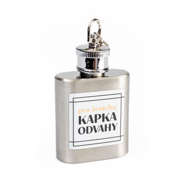 Mini placatka - Kapka odvahy pro ženicha - Albi