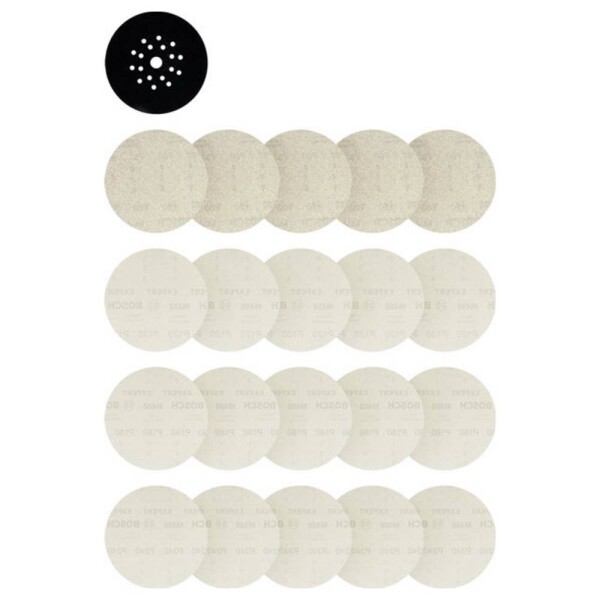 Bosch Accessories 2608902518 2608902518 brusná síť pro excentrickou brusku (Ø) 225 mm 1 sada