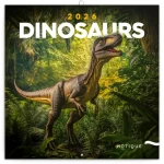 NOTIQUE Poznámkový kalendář Dinosauři 2026 - Východní / 30 x 30 cm (PGP-35180-V)