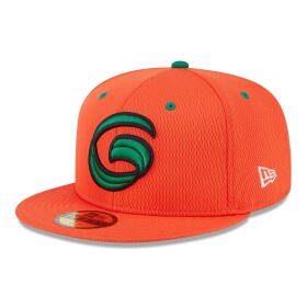 New Era Pánská kšiltovka Pittsburgh Pirates MLB Greensboro Grasshoppers Batting Practice Authentic 59FIFTY Fitted Velikost: 7 1/2