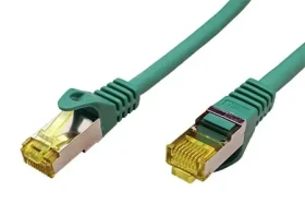 Goobay Patch kabel SFTP Cat7 1m zelená / LSOH (4040849915864)