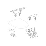 GEBERIT - WC sedátko, bílá 571150000