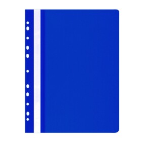 Office Products rychlovazač, A4, euroděrování, PP, 100/170 μm, tmavě modrý - 25ks
