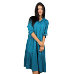 HOSH Dámské košilové šaty FATE Velikost: XL/XXL, Barva: Starorůžová