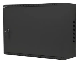 Lanberg WAF1 černá / Nástěnný rozvaděč / 19" / 4U+3U / 540×200 mm / nízkoprofilový / předem smontovaný (WAF1-5203-04-00B)