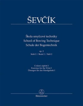 KN Škola smyčcové techniky op. 2, Sešit 2, Cvičení zápěstí I