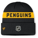 Fanatics Pánská zimní čepice Pittsburgh Penguins NHL Authentic Pro A/Cap Cuffed Beanie