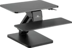 Maclean MC-882 / Pracovní stanice / stolní podstavec pro klávesnici a monitor nebo notebook / ergonomická (MC-882)