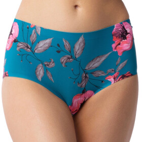Dámské kalhotky Wild Rose maxi - JULIMEX světle modrá S