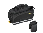 Topeak MTX Trunk Bag DXP černá / Brašna na nosič kola s bočnicemi / 19,4 l / QuickTrack MTX / 600D polyester (T-TT9635B2)