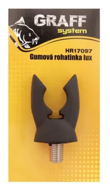 Graff Rohatinka gumová Lux Černá (HR17097-B)