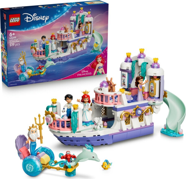LEGO® - Disney 43299 Arielina loď a královská svatba - LEGO® Disney™