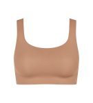Dámská podprsenka ZERO Feel 2.0 Top - BROWN - sv. hnědá 00CM - SLOGGI BROWN S