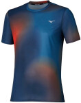 Běžecké tričko Mizuno Core Graphic Short Sleeve Tee J2GAD51017 Velikost textilu: L
