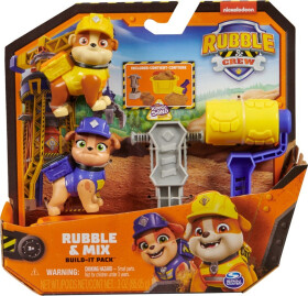 Rubble & Crew Rubble a Mix figurky s doplňky - Spin Master Tlapková patrola