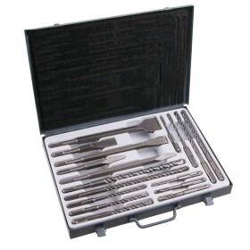 FESTA 20952 Sekáče a vrtáky SDS+, sada 17ks