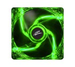 EVOLVEO 14L1GR, ventilátor, 140mm, 3pin, 4 LED, zelený