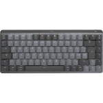 Logitech MX Mechanical Mini grafitová / Kancelářská klávesnice / bezdrátová / mechanická / Tactile Quiet / BT / DE layou (920-010771)