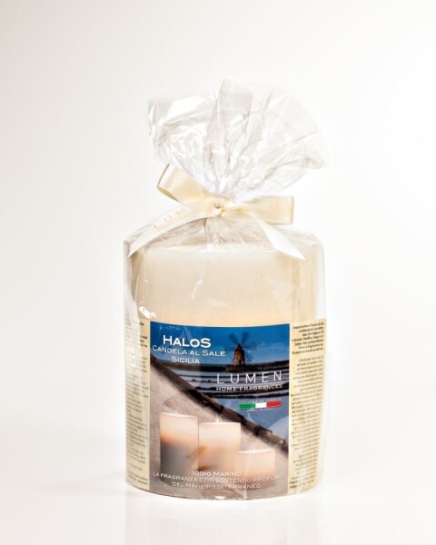 Vonná solná svíčka Sicilia 12 cm x 15 cm LUMEN Vonná solná svíčka Sicilia 12 cm x 15 cm LUMEN