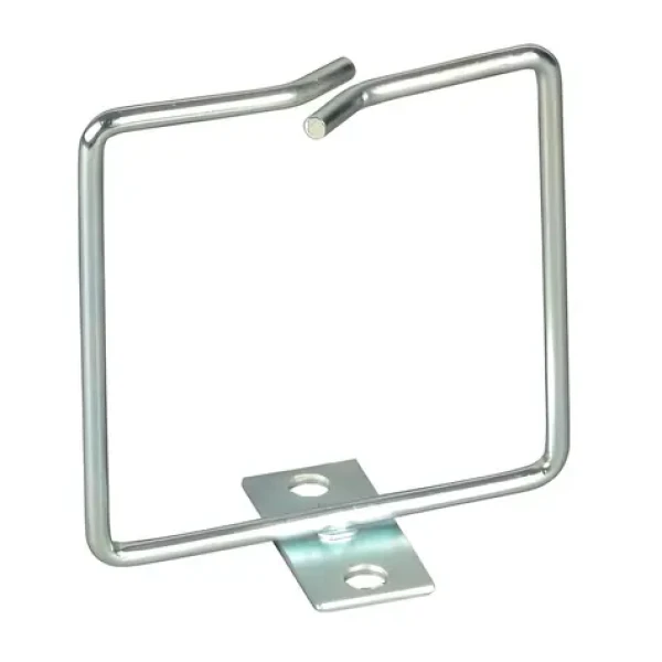EFB Kroužek na kabely 80x80 mm / Kroužek na kabely / pro 19" rozvaděč / ocel / hliníková (699991.3)