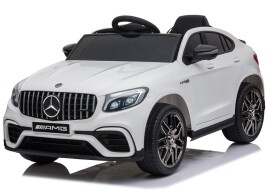 Mamido Dětské elektrické autíčko Mercedes-Benz GLC 63S 4x4 bílé