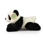 Plyšová panda ležící 20 cm, ECO-FRIENDLY