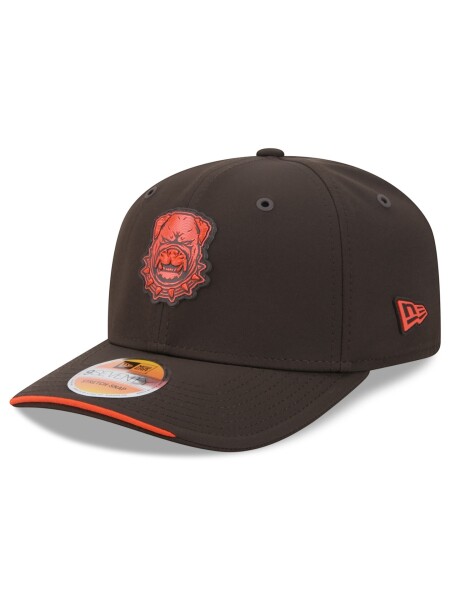 New Era Pánská kšiltovka Cleveland Browns NFL "DOG" 2026 Sideline 9SEVENTY Stretch-Snap