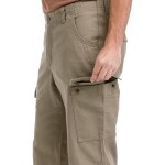 Bushman Pánské kapsáčové kalhoty Klawer, pískově hnědé 54