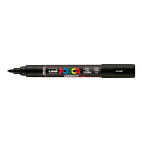 Posca popisovač PC-5BR, 1 - 4 mm, černá (24)