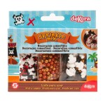 Dortisimo Cukrové zdobení Dekora Piráti (3 x 23,3 g)