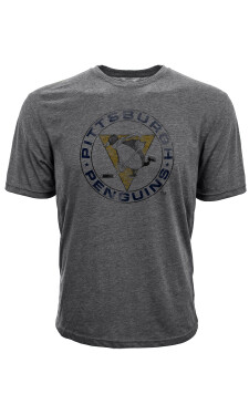 Levelwear Pánské Tričko Pittsburgh Penguins Retro Tee Velikost: