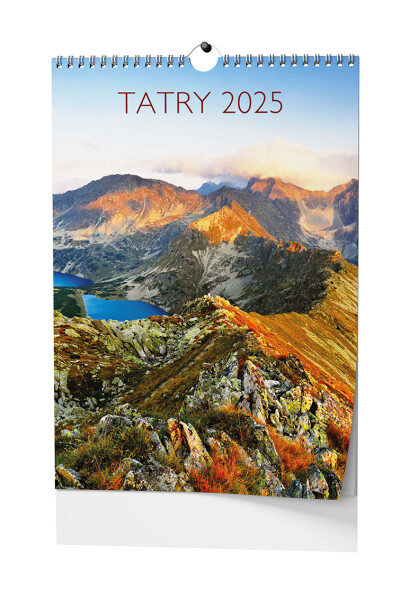 Nástěnný kalendář 2025 Tatry